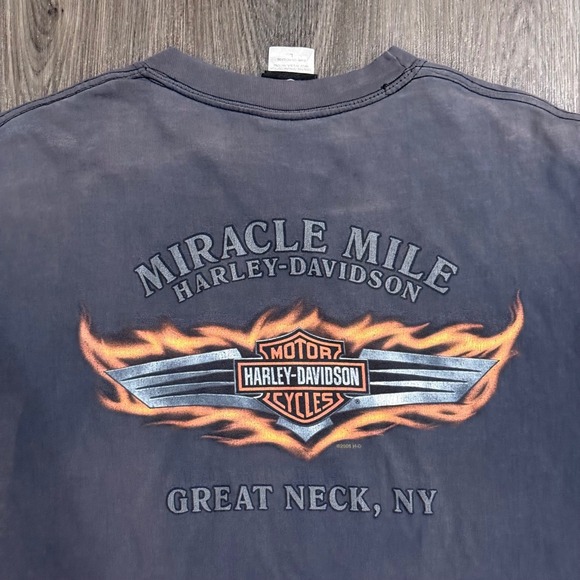 Harley-Davidson Other - Mens Harley Davidson Motorcycle Graphic T-Shirt Muscle Tank Top Large